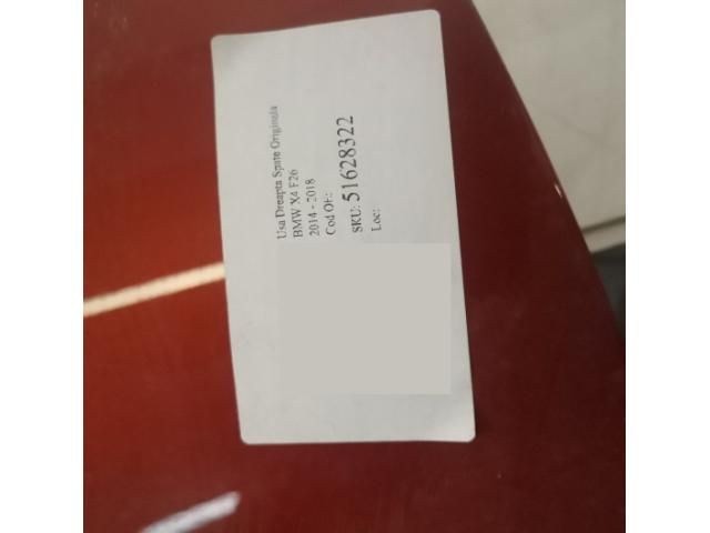 bontott BMW X4 Jobb hátsó Ajtó (Üres lemez)