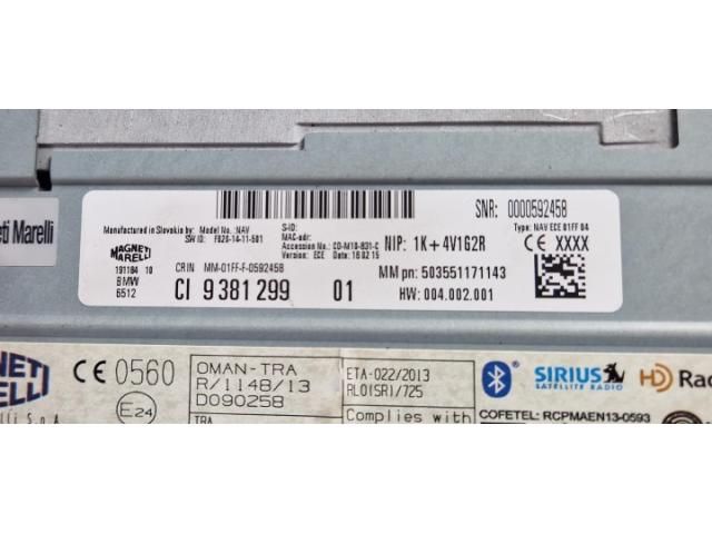 bontott BMW X4 Navigációs Fejegység