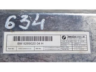 bontott BMW X4 Navigációs Fejegység