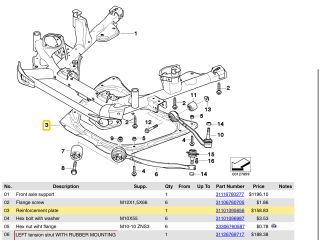 bontott BMW X5 Alsó Motorburkolat