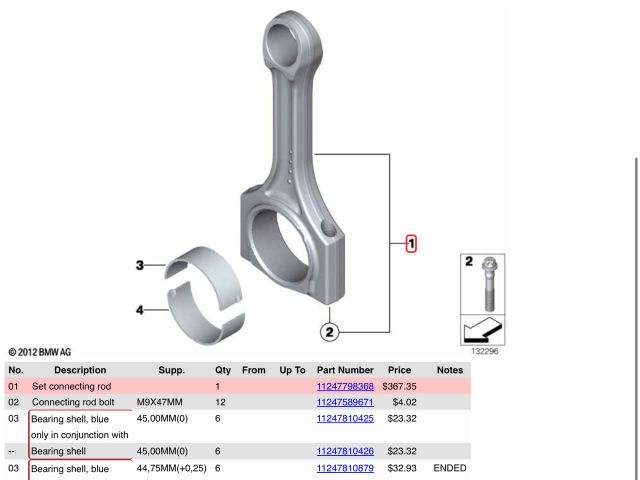 bontott BMW X5 Hajtókar