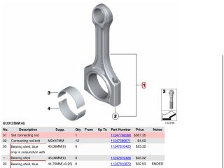 bontott BMW X5 Hajtókar