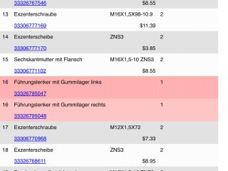 bontott BMW X5 Hátsó Futómű (Részeivel)