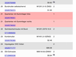 bontott BMW X5 Hátsó Futómű (Részeivel)