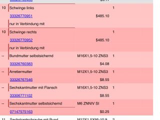 bontott BMW X5 Hátsó Futómű (Részeivel)