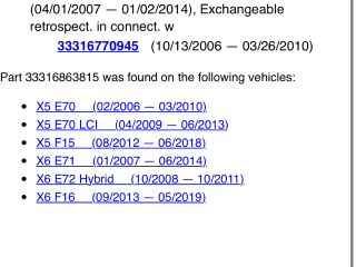 bontott BMW X5 Hátsó Futómű (Részeivel)