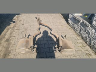 bontott BMW X5 Hátsó Kipufogó Dob