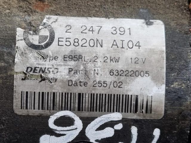 bontott BMW X5 Önindító