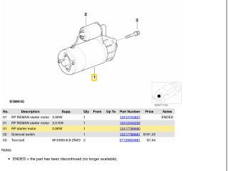 bontott BMW X5 Önindító