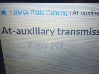 bontott BMW X5 Osztómű