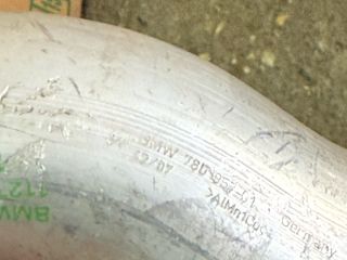 bontott BMW X5 Turbócső