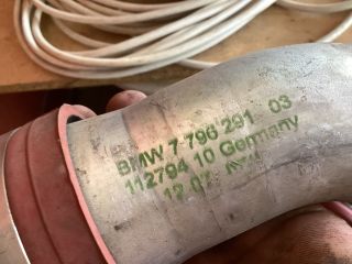 bontott BMW X5 Turbócső