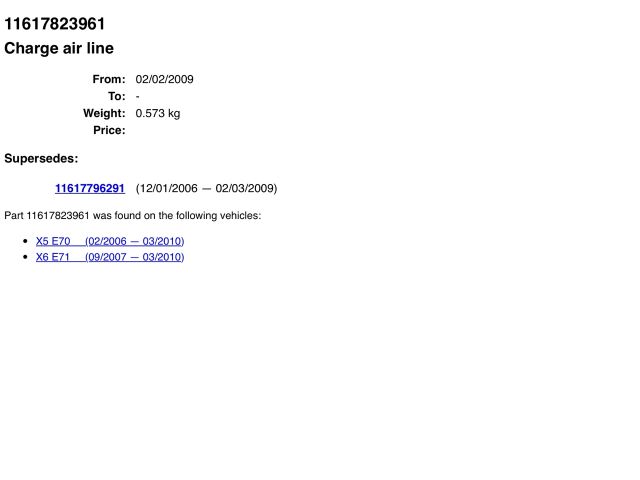 bontott BMW X5 Turbócső