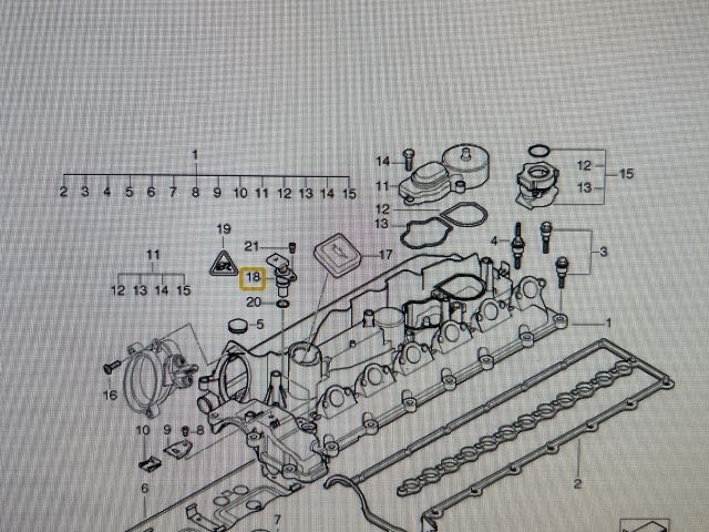 bontott BMW X5 Vezérműtengely Fordulatszám Jeladó