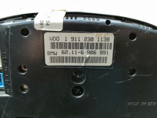 bontott BMW X5 Kilométeróra