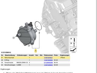 bontott BMW X5 Vákumpumpa
