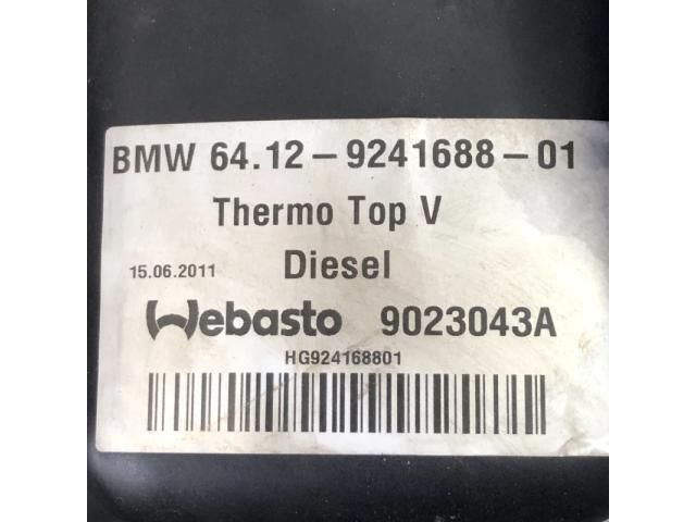 bontott BMW X5 Állófűtés (Részeivel)