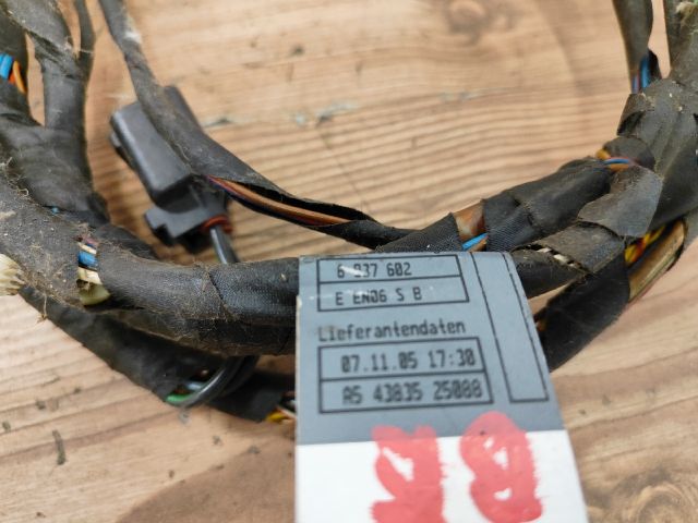 bontott BMW X5 Bal első Ajtó Kábelköteg