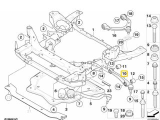 bontott BMW X5 Bal első Alsó Első Lengőkar