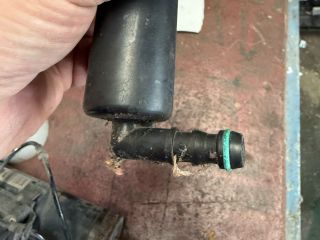 bontott BMW X5 Bal Fényszórómosó Fúvóka