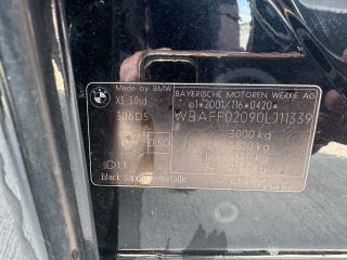 bontott BMW X5 Bal hátsó Ajtó (Üres lemez)