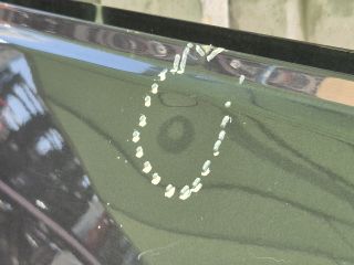 bontott BMW X5 Bal hátsó Ajtó (Üres lemez)