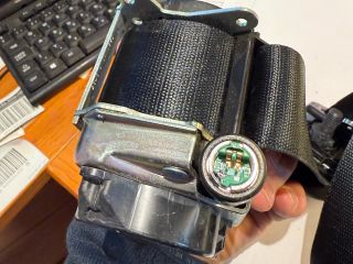 bontott BMW X5 Bal hátsó Biztonsági Öv