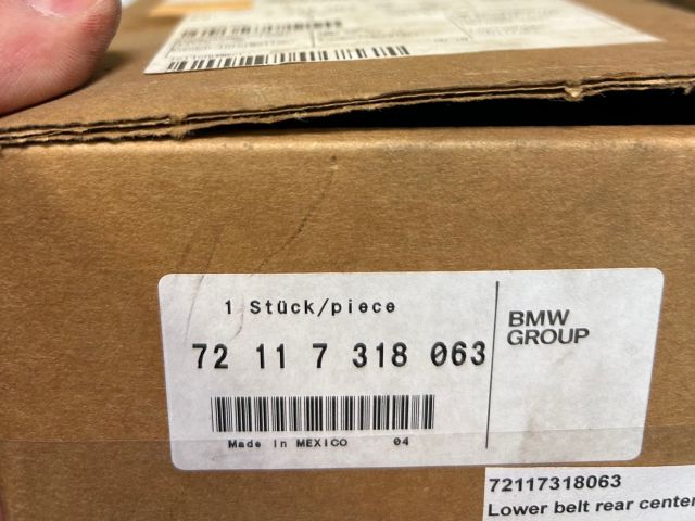 bontott BMW X5 Bal hátsó Biztonsági Öv