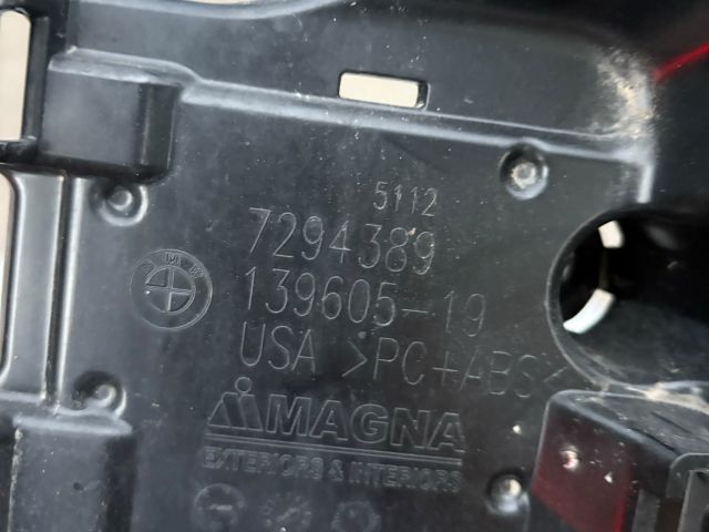 bontott BMW X5 Bal hátsó Oldal Lökhárító Tartó (Műanyag)