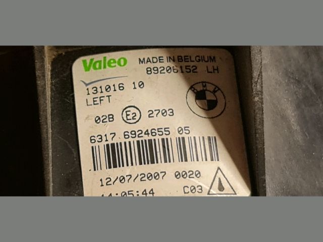 bontott BMW X5 Bal Ködfényszóró