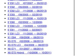 bontott BMW X5 Csomagtér Nyitó Kar / Gomb