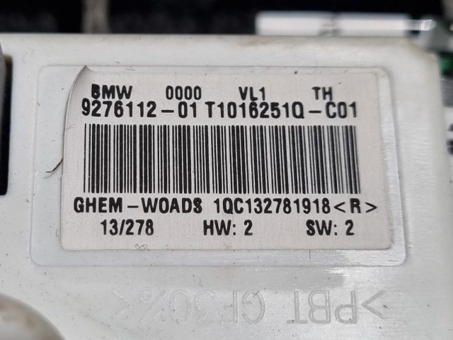 bontott BMW X5 Előtét Ellenállás Fűtőmotor