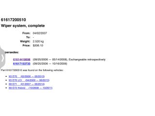 bontott BMW X5 Első Ablaktörlő Szerkezet Motorral