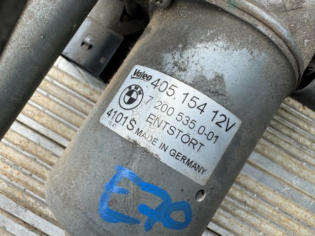 bontott BMW X5 Első Ablaktörlő Szerkezet Motorral