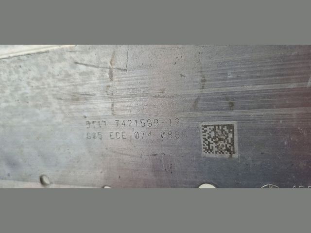 bontott BMW X5 Első Lökhárító Merevítő (Fém)