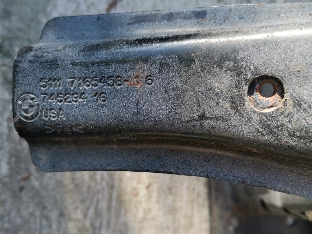 bontott BMW X5 Első Lökhárító Merevítő (Fém)