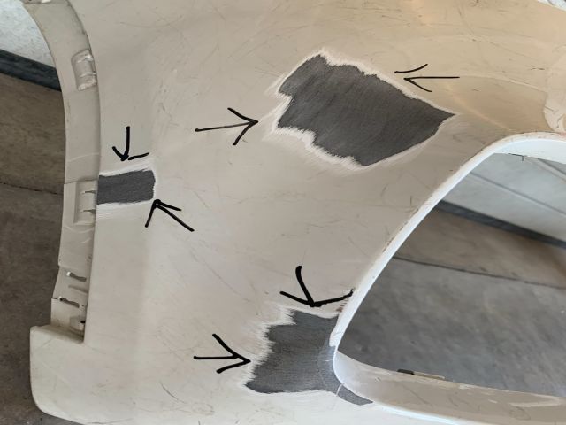 bontott BMW X5 Első Lökhárító (Üresen)