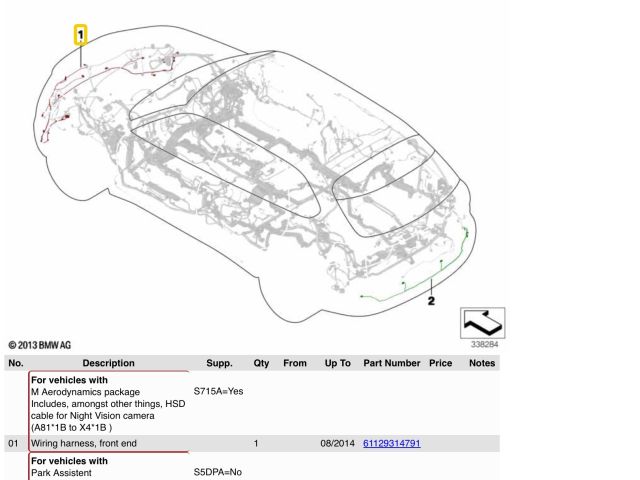 bontott BMW X5 Első Tolatóradar Fej