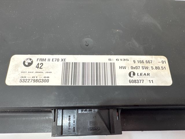 bontott BMW X5 Fényszóró Elektronika