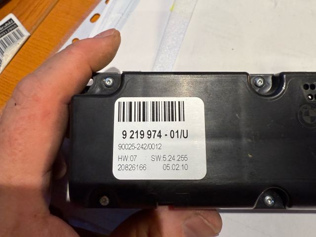 bontott BMW X5 Fűtéskapcsoló (digit klímás)