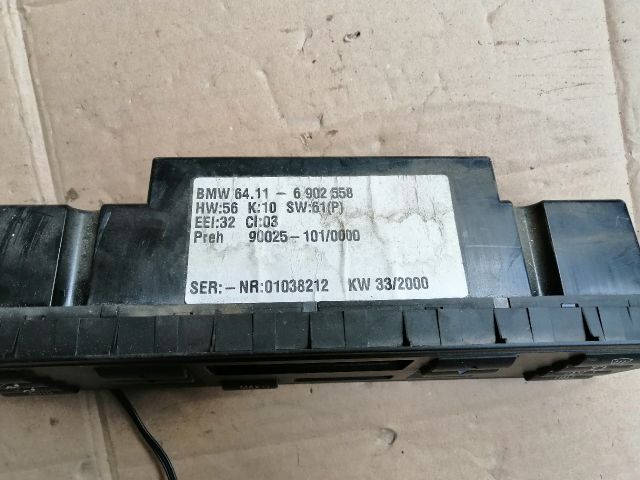 bontott BMW X5 Fűtéskapcsoló (digit klímás)