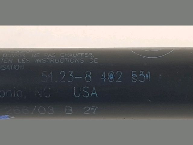 bontott BMW X5 Gázrugós Kitámasztó Teleszkóp Motorháztető