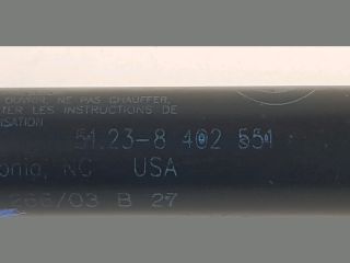 bontott BMW X5 Gázrugós Kitámasztó Teleszkóp Motorháztető