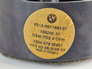 bontott BMW X5 Hangszóró (Pozíciófüggetlen)