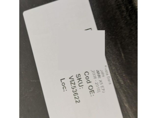 bontott BMW X5 Hátsó Lökhárító Alsó (Műanyag)