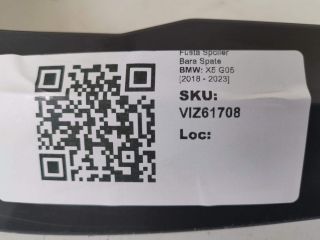 bontott BMW X5 Hátsó Lökhárító Alsó (Műanyag)