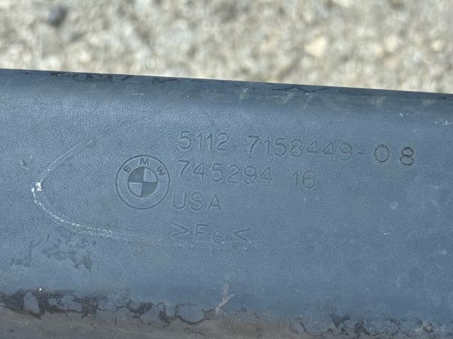 bontott BMW X5 Hátsó Lökhárító Merevítő (Fém)