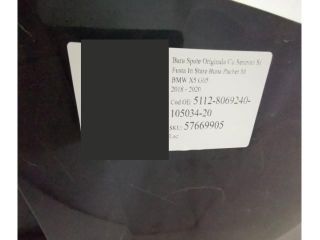 bontott BMW X5 Hátsó Lökhárító (Részeivel)