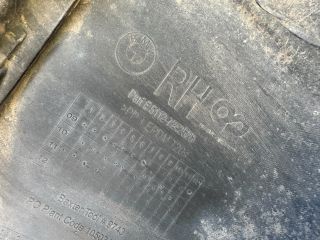 bontott BMW X5 Hátsó Lökhárító (Részeivel)