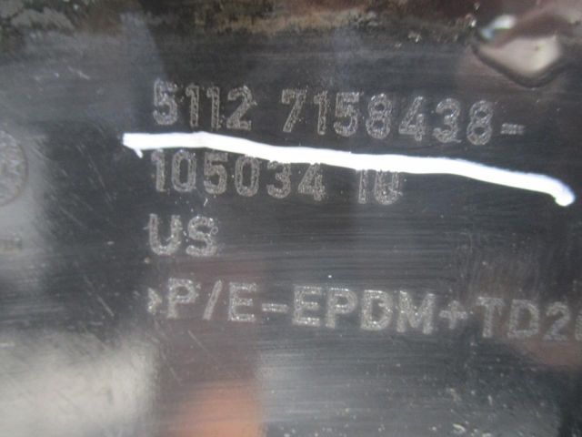 bontott BMW X5 Hátsó Lökhárító (Üresen)